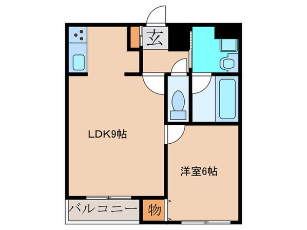 プラティーク今川の物件間取画像